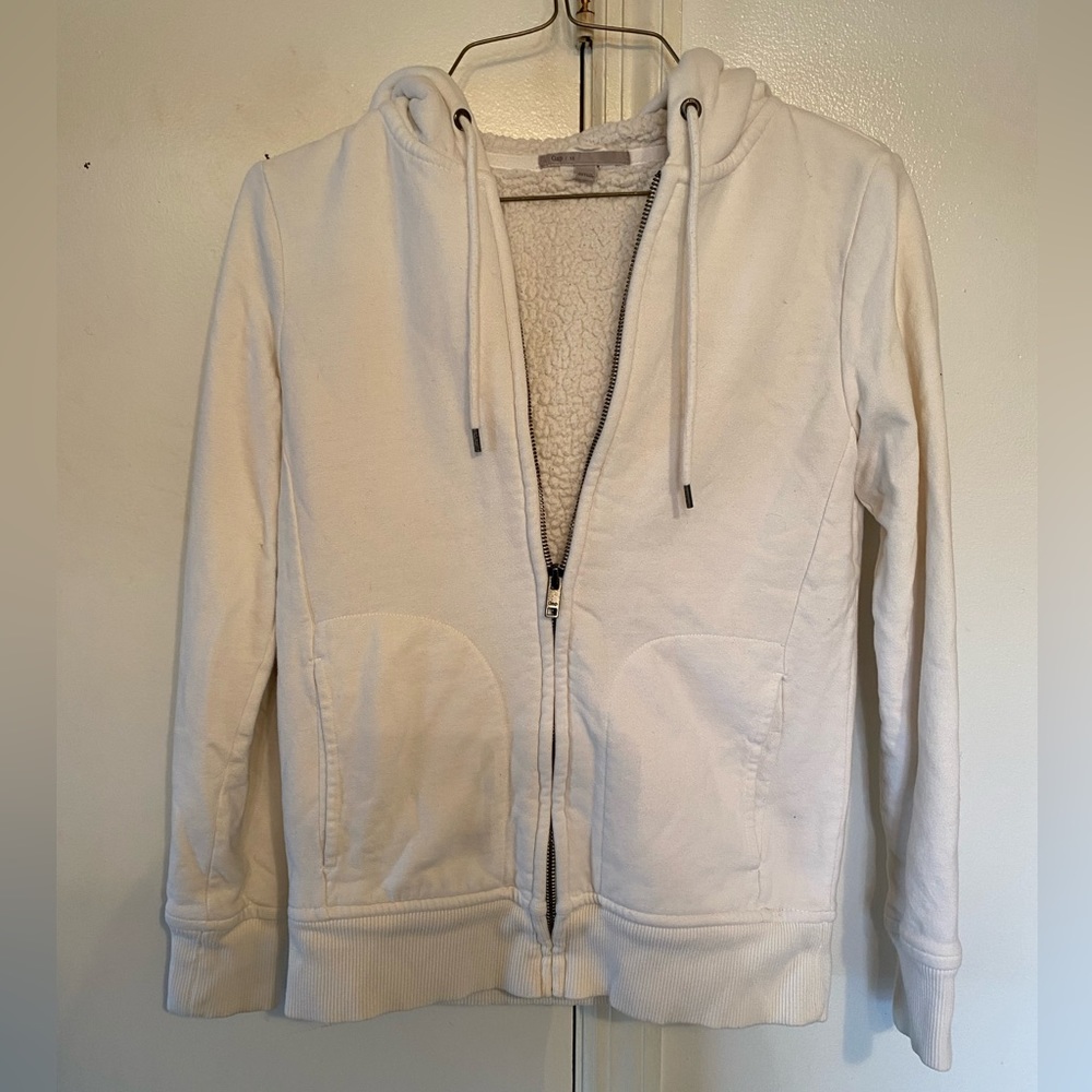 Gap woman’s size xs heavyweight fleece lined jacket